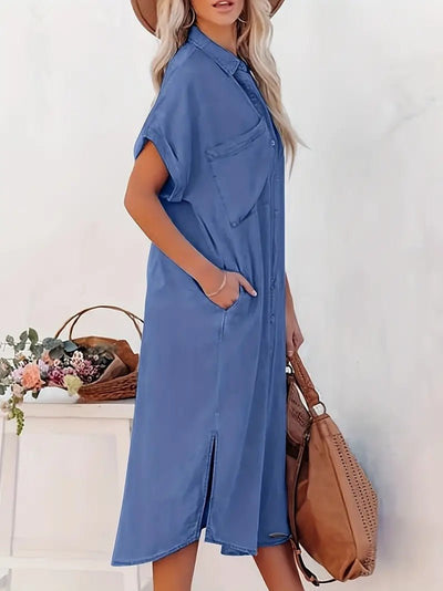 Alvitta | Jeanskleid mit entspannter Passform