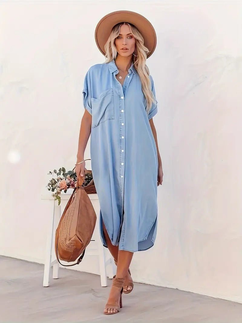 Alvitta | Jeanskleid mit entspannter Passform