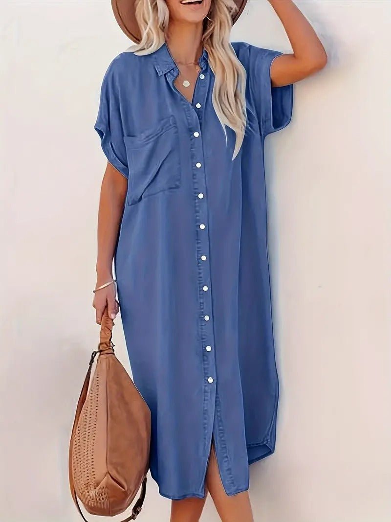 Alvitta | Jeanskleid mit entspannter Passform