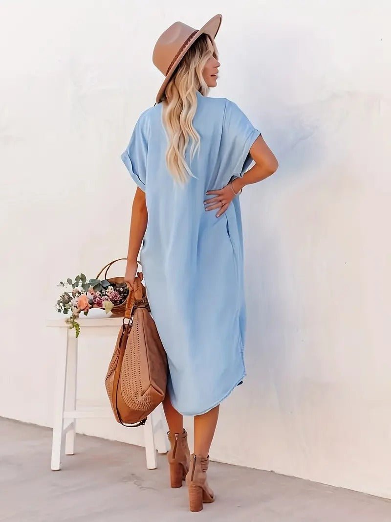 Alvitta | Jeanskleid mit entspannter Passform