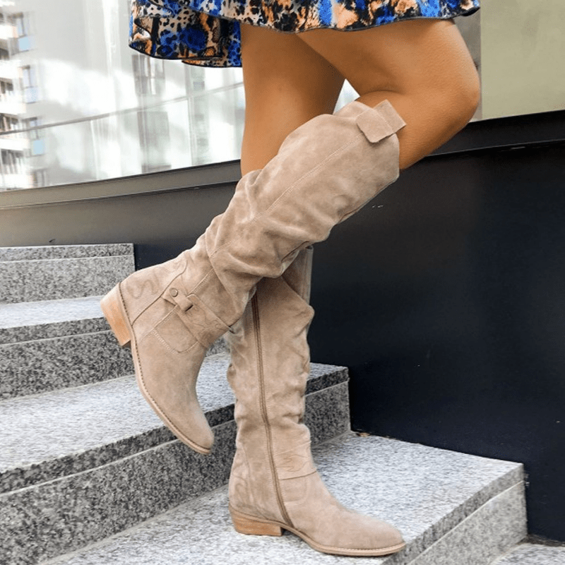 Lisa | Schicke kniehohe Fashion-Stiefel