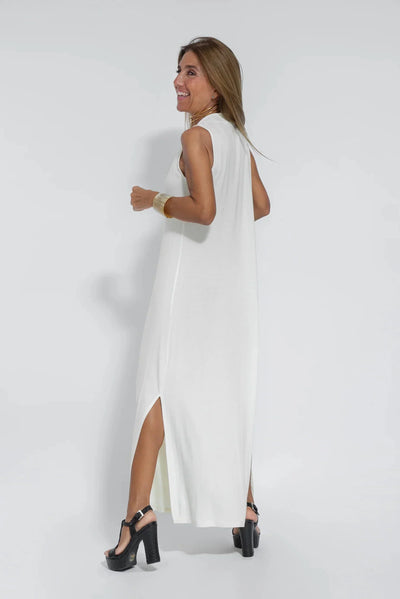 Zarelle | Flowing V-Neck Maxi Dress