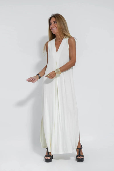 Zarelle | Flowing V-Neck Maxi Dress