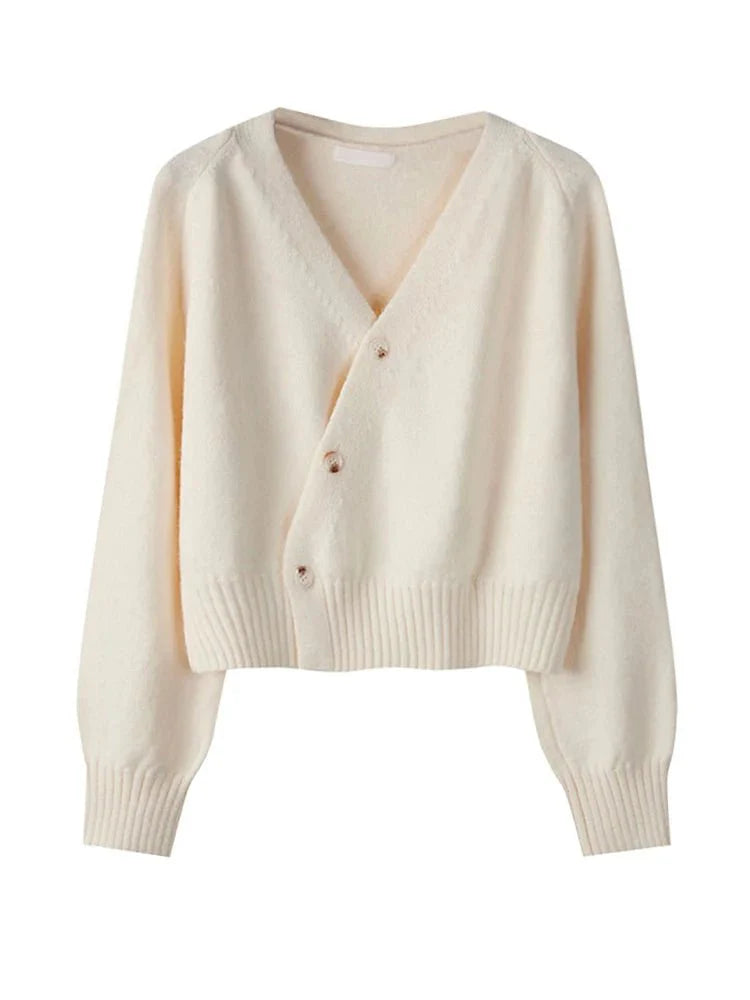Norelle | Weicher, kurzer Strickcardigan