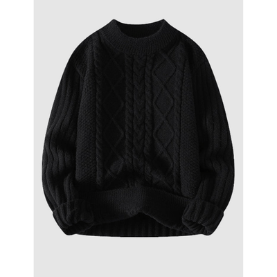 Harlan | Zeitloser Zopfpullover