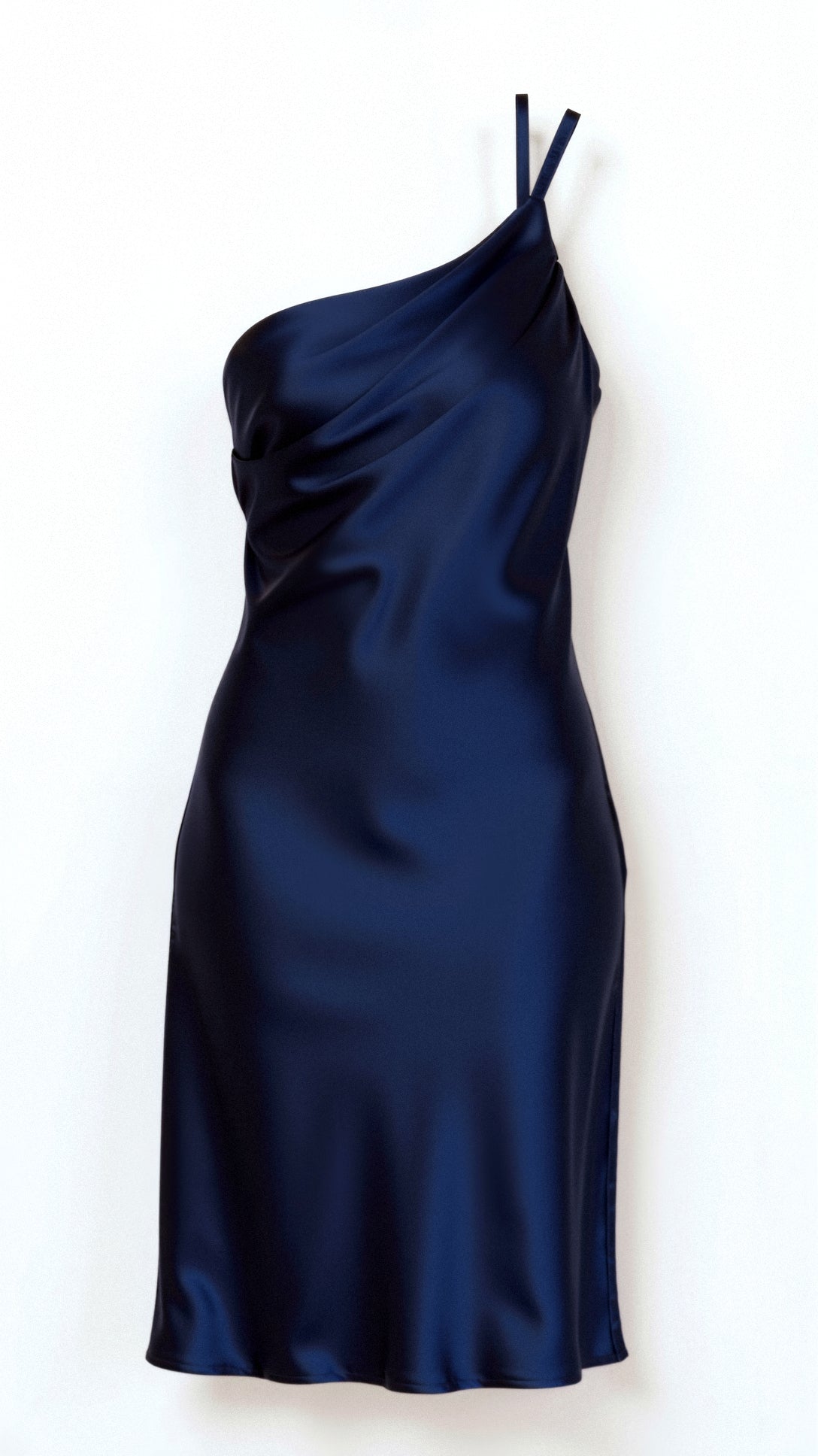 Eira | Stilvolles asymmetrisches Midikleid