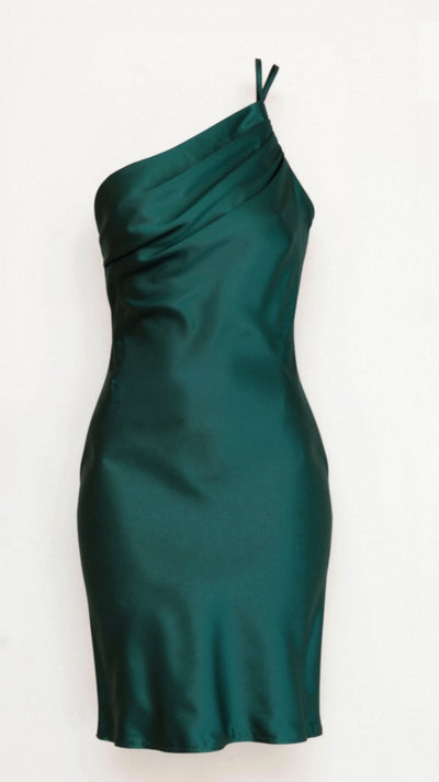 Eira | Stilvolles asymmetrisches Midikleid