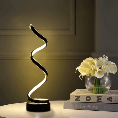 Ornyxia | Spiral-Design-Tischlampe