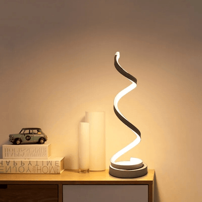 Ornyxia | Spiral-Design-Tischlampe