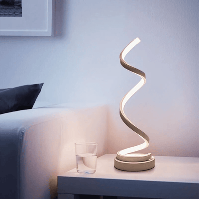 Ornyxia | Spiral-Design-Tischlampe