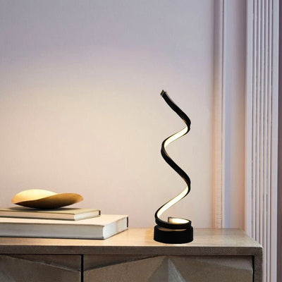 Ornyxia | Spiral-Design-Tischlampe