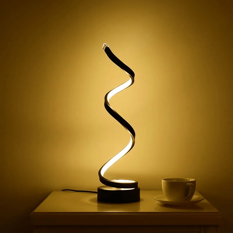 Ornyxia | Spiral-Design-Tischlampe