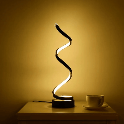 Ornyxia | Spiral-Design-Tischlampe