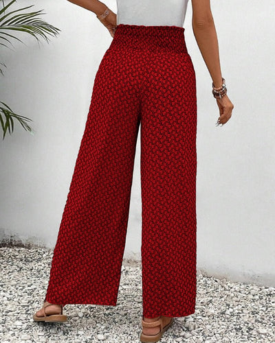 Magdalene | Bequeme Hose mit weitem Bein und Print
