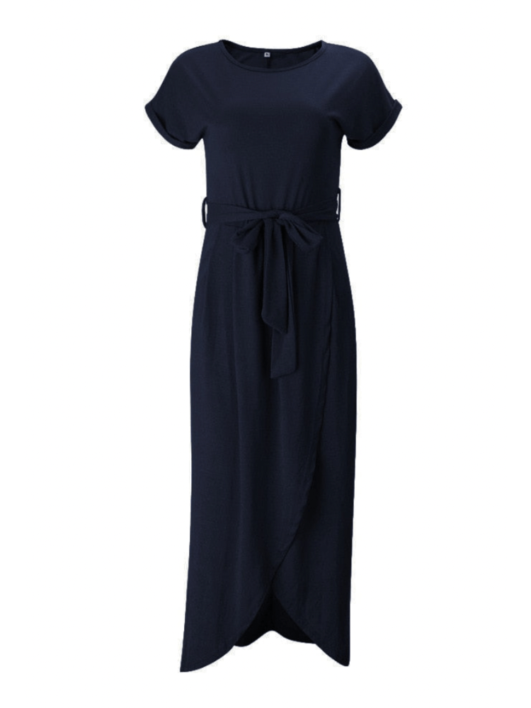 Zarela | Modernes Midikleid mit Tulpensaum