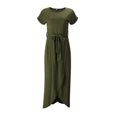 Zarela | Modernes Midikleid mit Tulpensaum