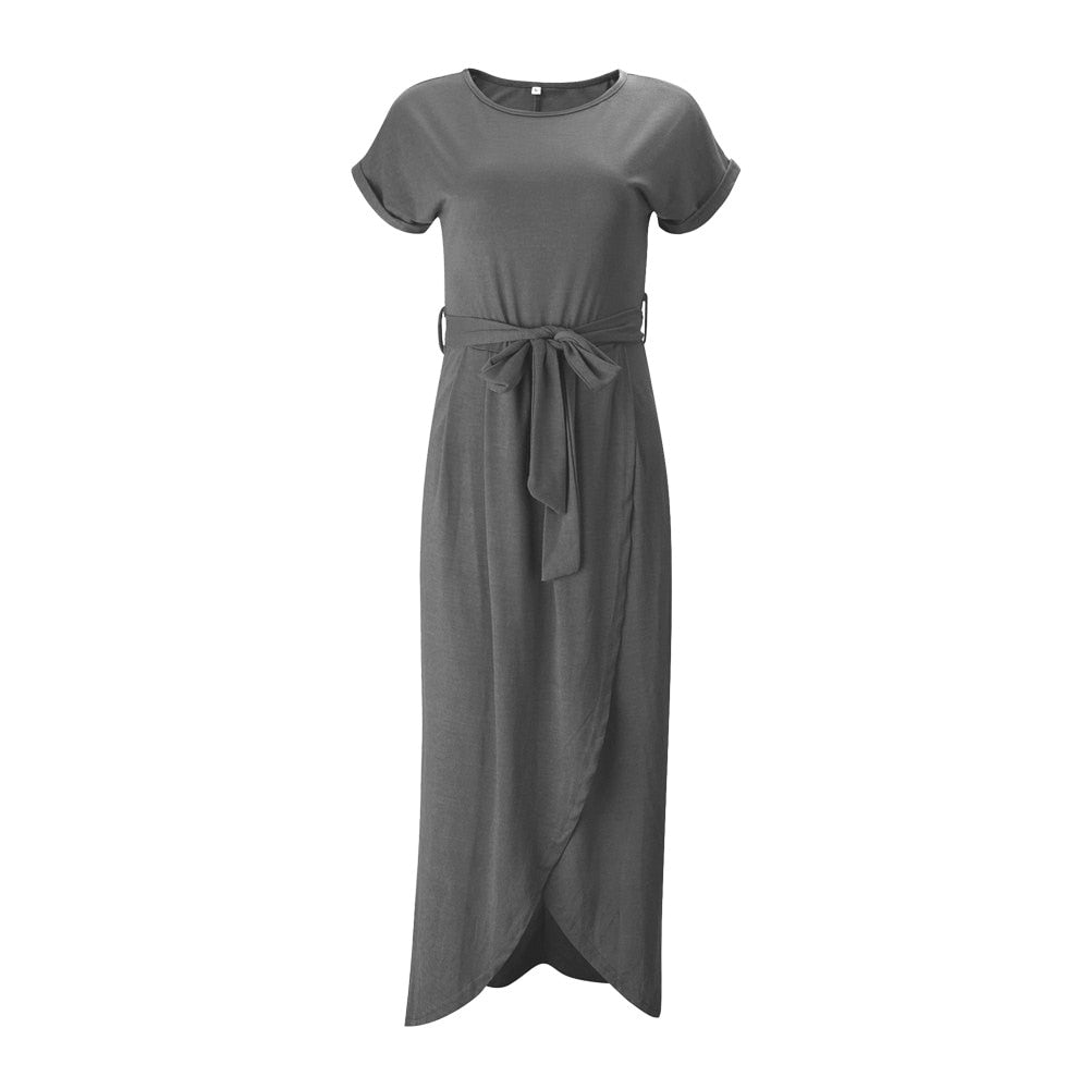 Zarela | Modernes Midikleid mit Tulpensaum