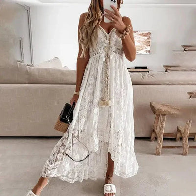 Allison | Romantisches Boho Maxikleid