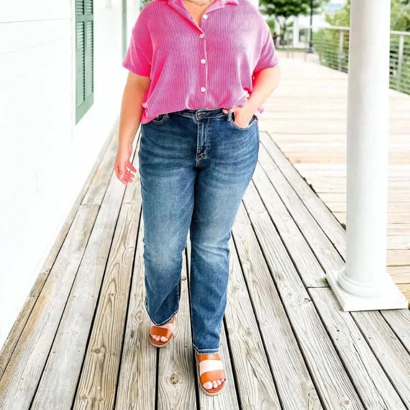 Solvra | Shaping-Jeans mit hohem Bund