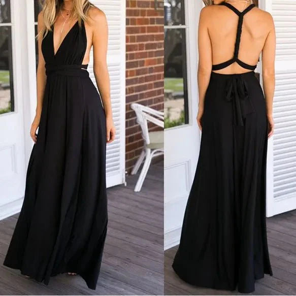 Claudissa | Wickelkleid im Maxi-Stil