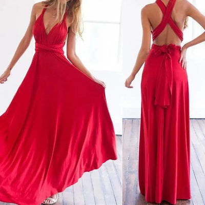 Claudissa | Wickelkleid im Maxi-Stil