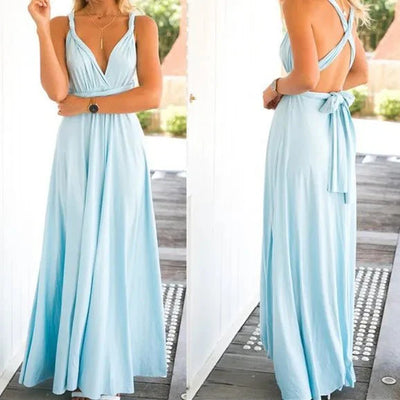 Claudissa | Wickelkleid im Maxi-Stil