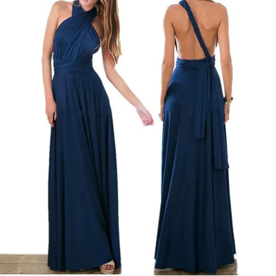 Claudissa | Wickelkleid im Maxi-Stil