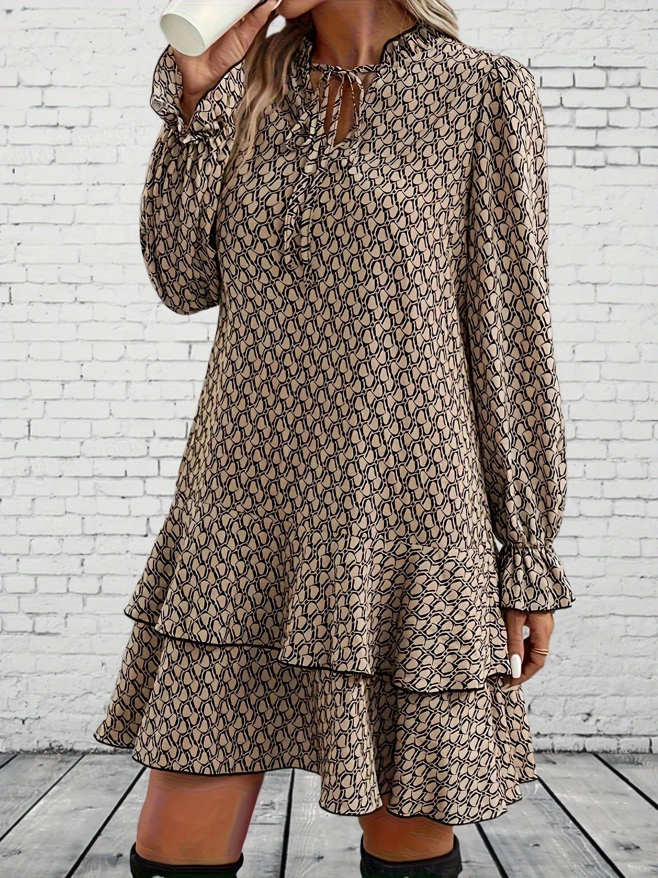 Zaviera | Storyweave Langarmkleid