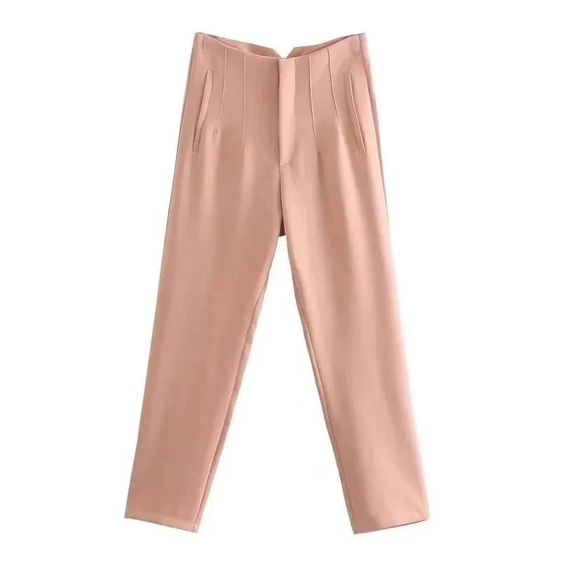Thessavine | Geformte Hose mit hoher Taille