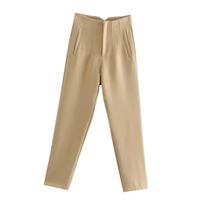 Thessavine | Geformte Hose mit hoher Taille