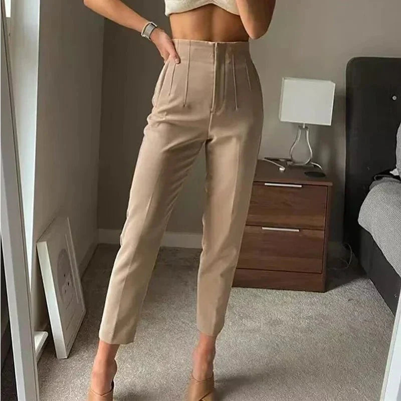 Thessavine | Geformte Hose mit hoher Taille