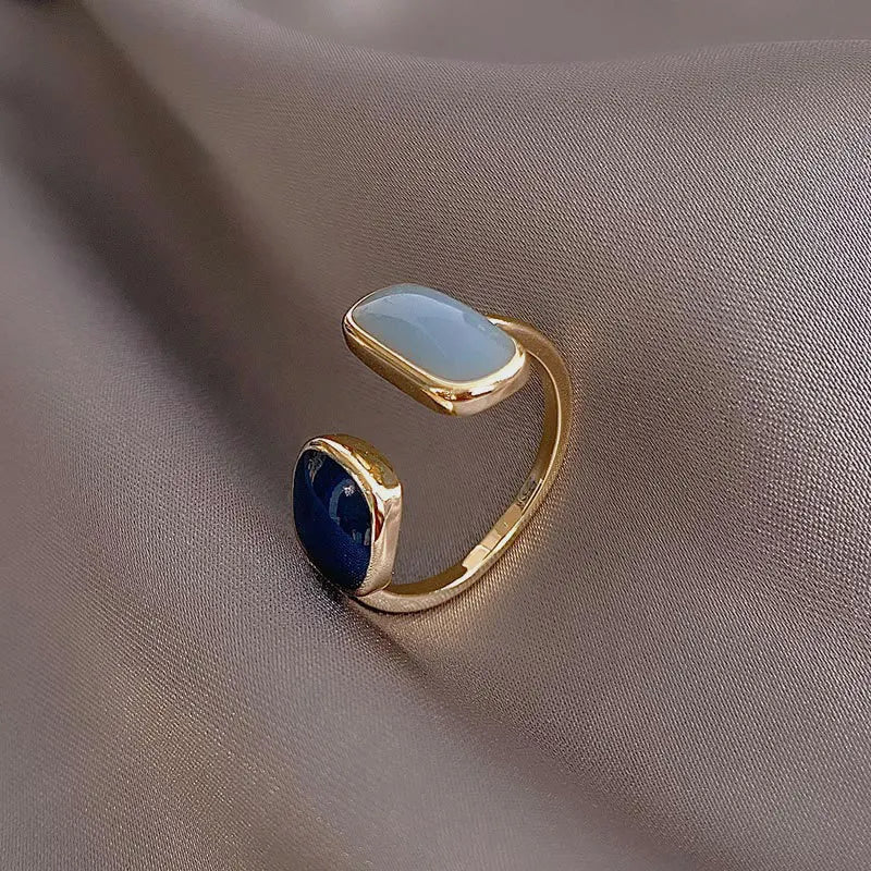 Marina | Elegante Ocean Doppelringe
