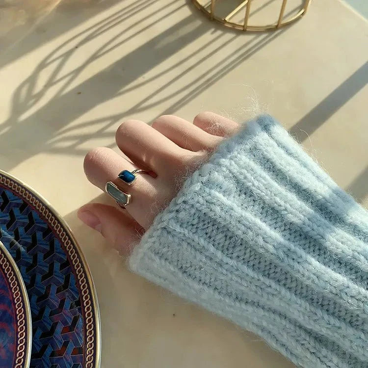 Marina | Elegante Ocean Doppelringe