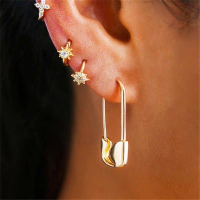 Nysera | Pinpoint Drop Statement Ohrringe