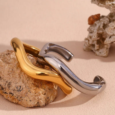 Brilora | Trendy gestapelte Armbänder