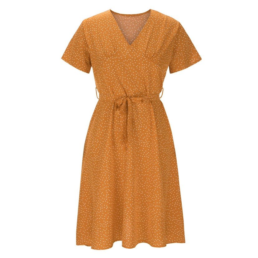 Aurevyn | Kurzärmliges Freizeitkleid