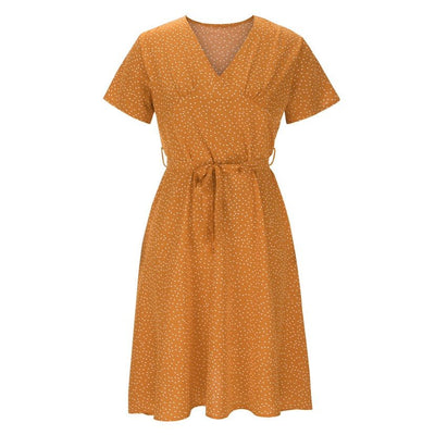 Aurevyn | Kurzärmliges Freizeitkleid