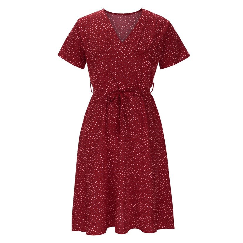 Aurevyn | Kurzärmliges Freizeitkleid