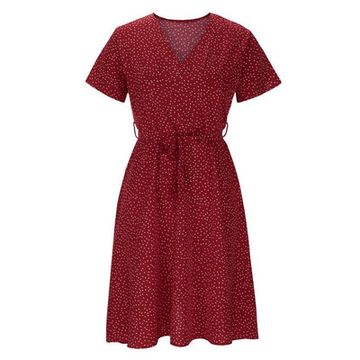 Aurevyn | Kurzärmliges Freizeitkleid