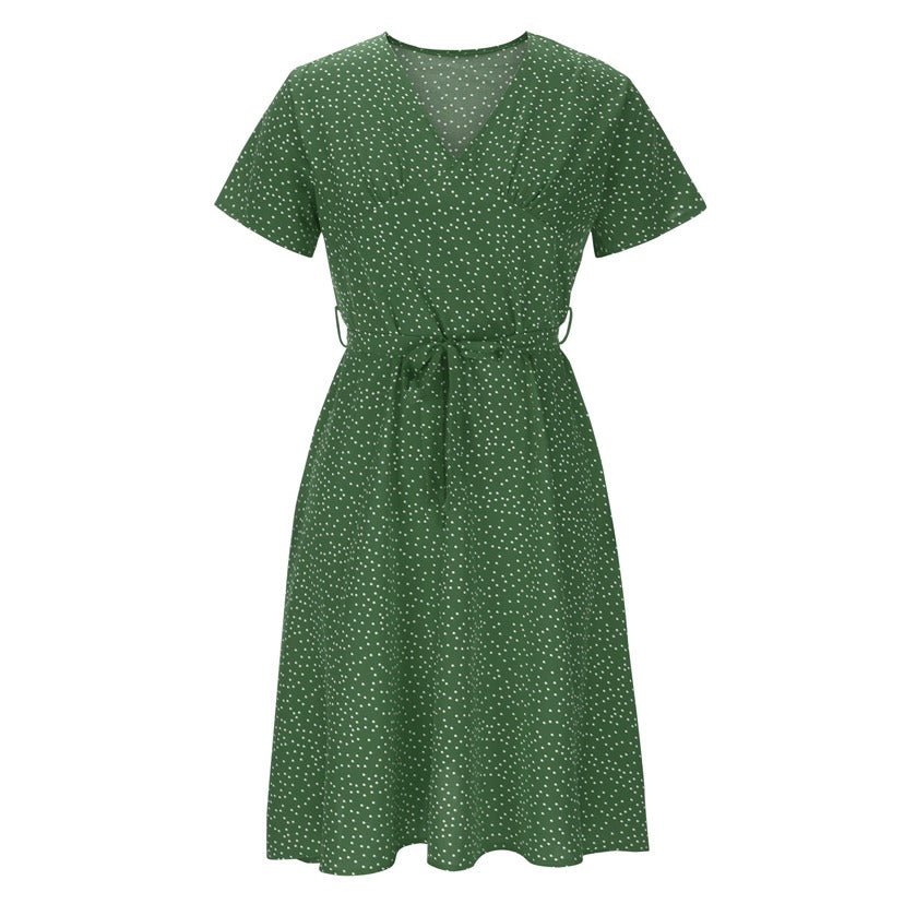 Aurevyn | Kurzärmliges Freizeitkleid