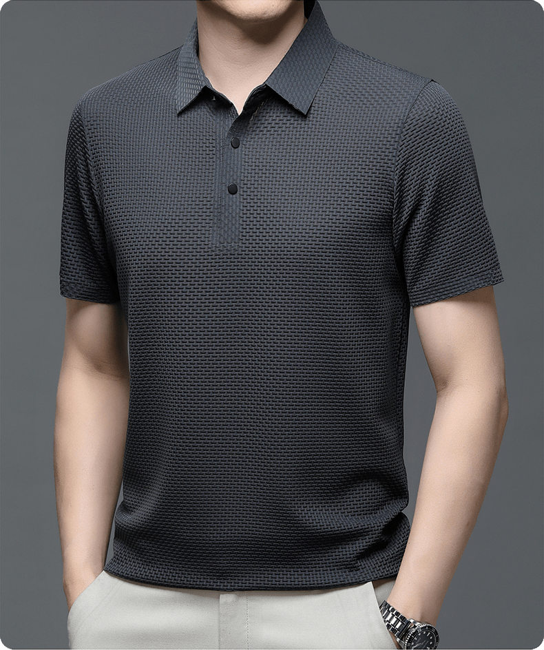 Axomar | Poloshirt mit klarer Struktur