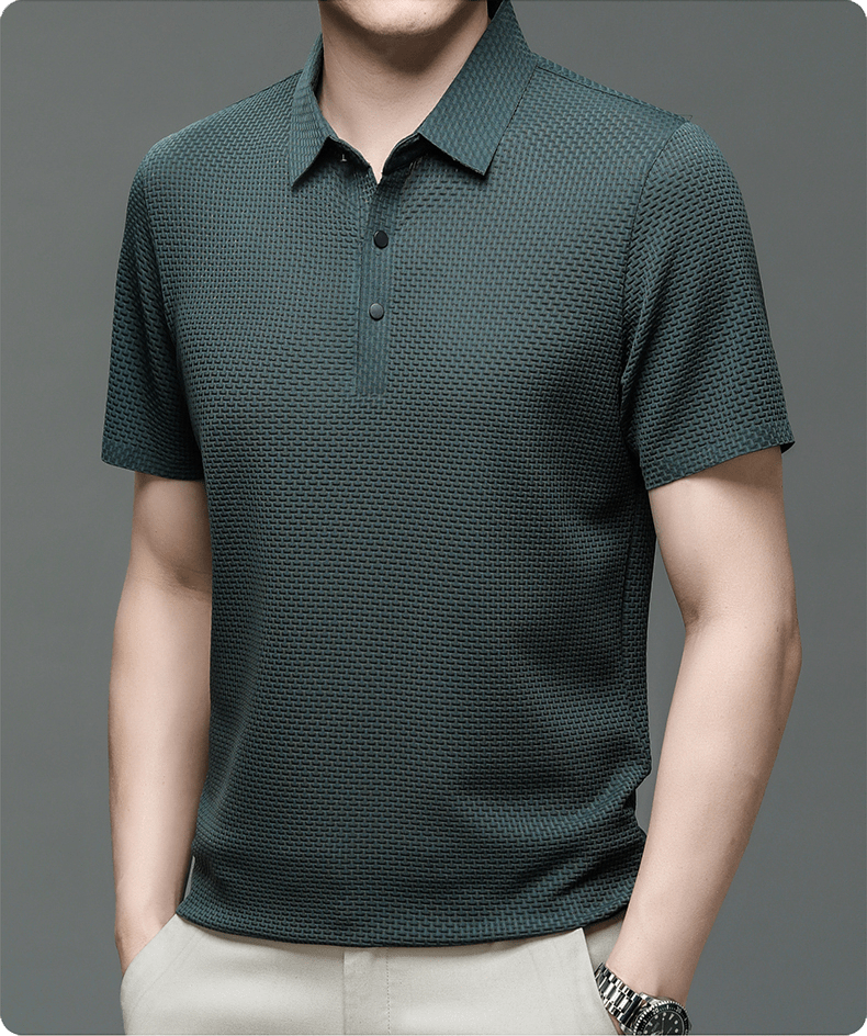 Axomar | Poloshirt mit klarer Struktur