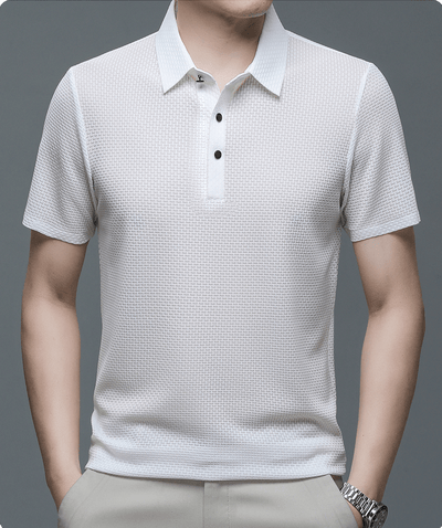 Axomar | Poloshirt mit klarer Struktur