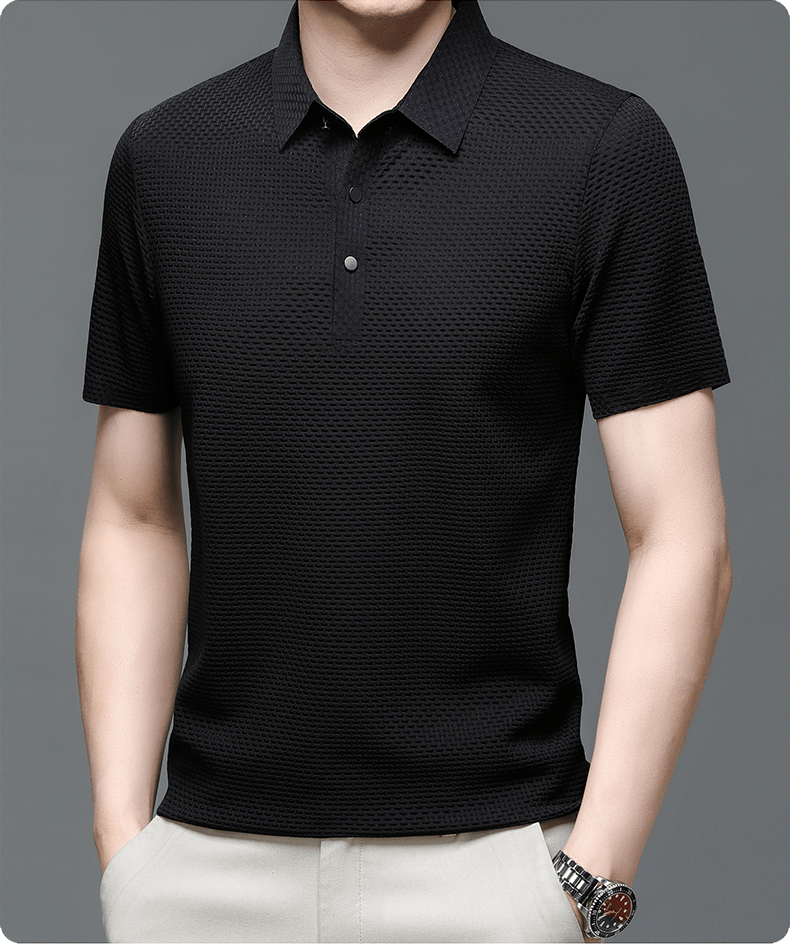 Axomar | Poloshirt mit klarer Struktur