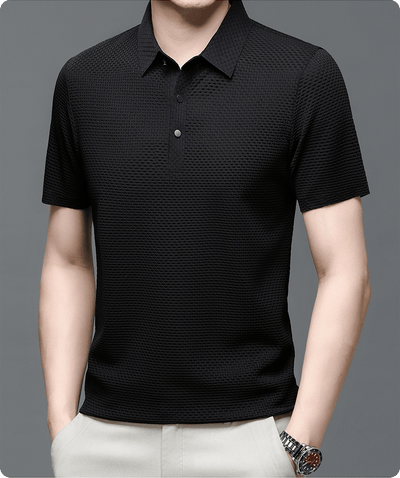 Axomar | Poloshirt mit klarer Struktur
