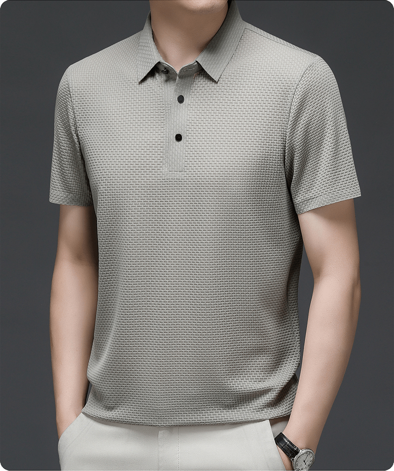 Axomar | Poloshirt mit klarer Struktur