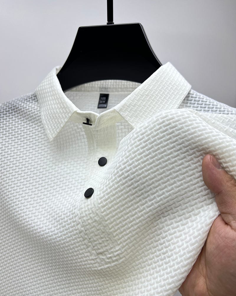 Axomar | Poloshirt mit klarer Struktur