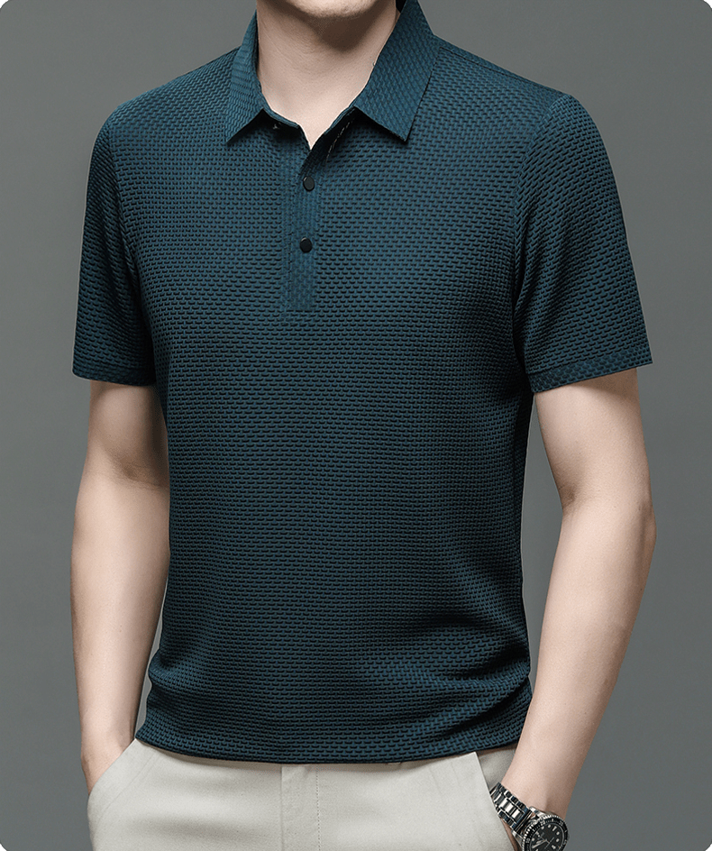Axomar | Poloshirt mit klarer Struktur