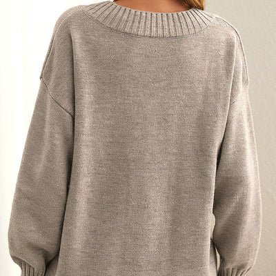 Isalyn | Strickpullover mit V-Ausschnitt