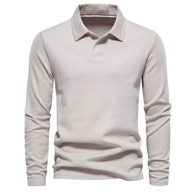Noah | Klassisches Langarm-Poloshirt